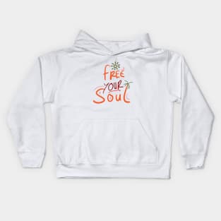 Free Your Soul Kids Hoodie